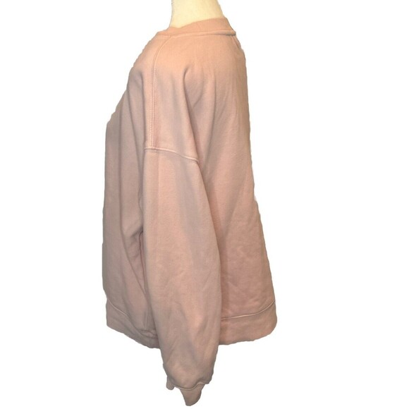 Women’s Fabletics PINK Long Sleeve Crewneck Sweatshirt Size XL - Picture 3 of 8